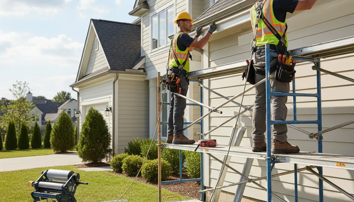 Vancouver, WA gutter installation by FX Remodeling & Exteriors for rain and moisture protection