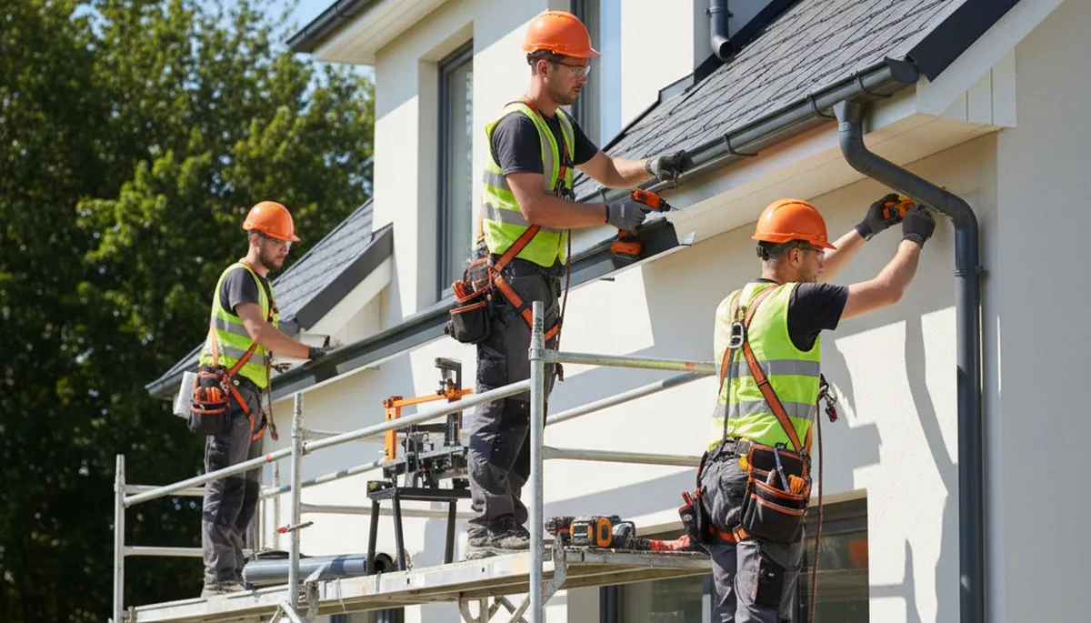Vancouver, WA gutter installation by FX Remodeling & Exteriors for rain and moisture protection