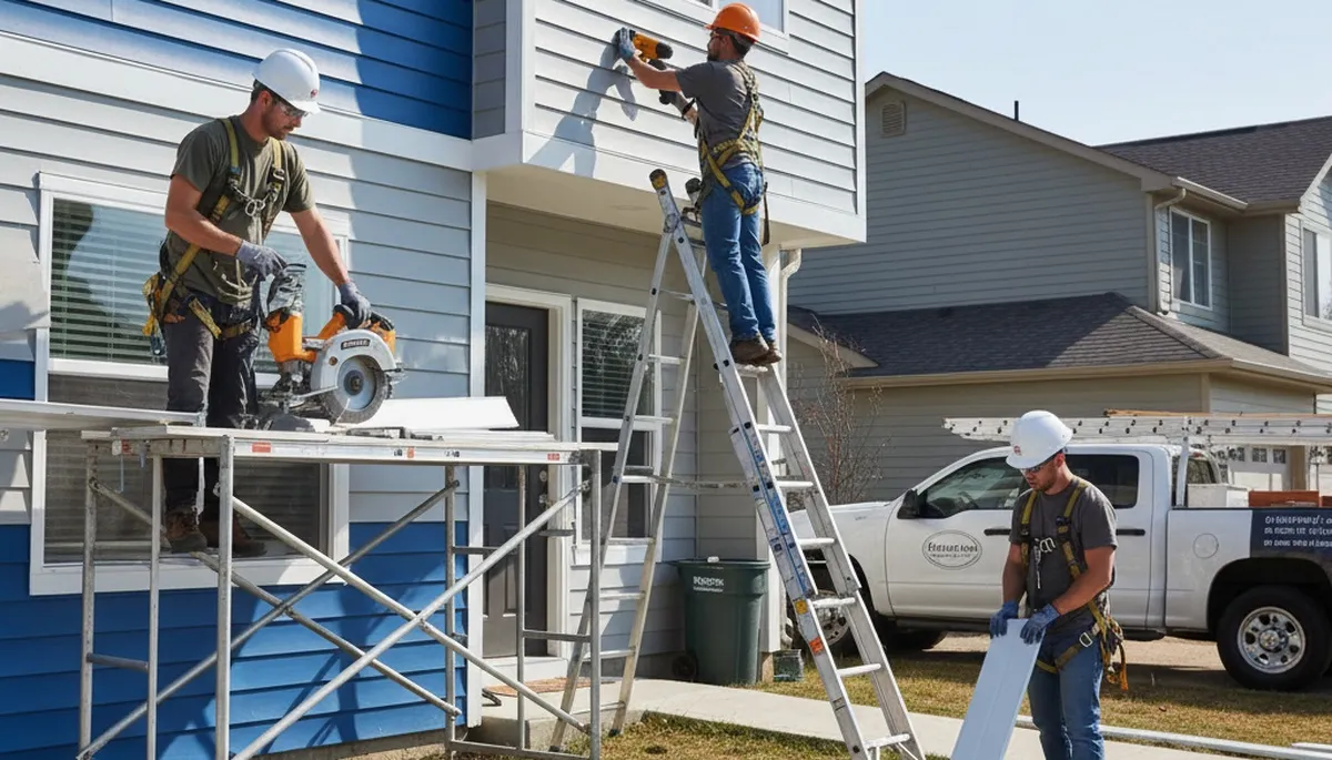 Vinyl siding installation in Vancouver, WA by FX Remodeling & Exteriors for durable home protection