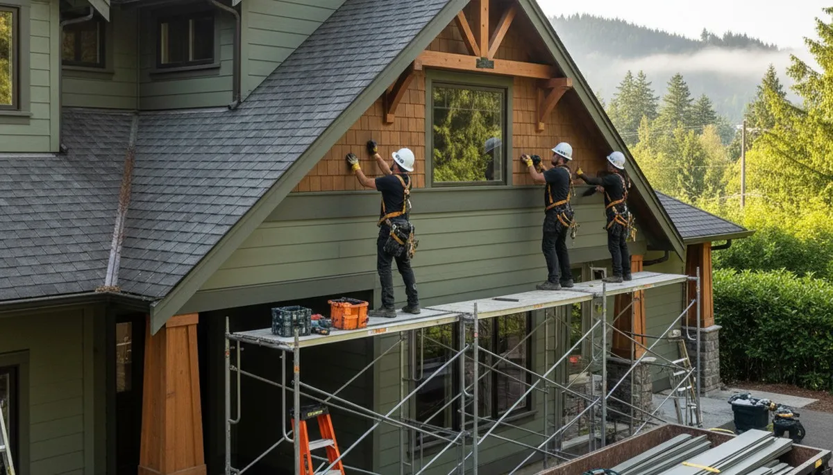 Siding contractor in Vancouver, WA providing professional exterior home siding services